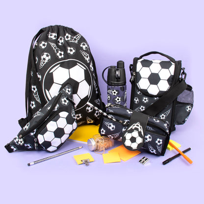 Football noir scolaire Trousse scolaire — enfant' football Stationery Organiser