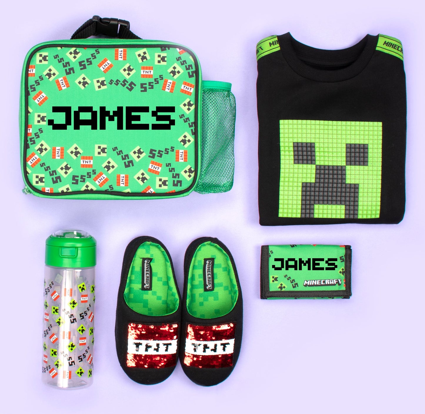 Minecraft enfant Portefeuille – vert