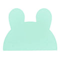 Minty Green rabbit silicone table set
