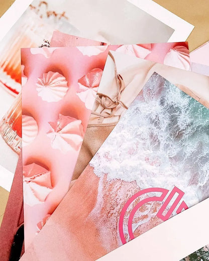 Set de 50 fotos - PINK ISLAND