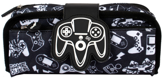 Trousse scolaire avec patch en silicone – Game On