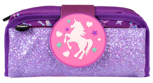 Trousse scolaire avec patch en silicone – licorne Ombre for | Fringoo