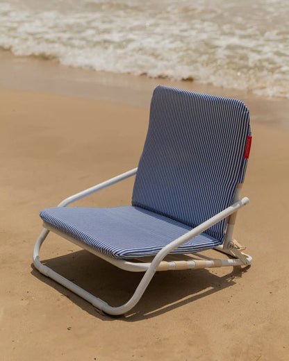 Small blue beach chair - EDEN