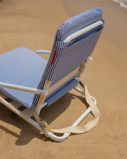 Small blue beach chair - EDEN