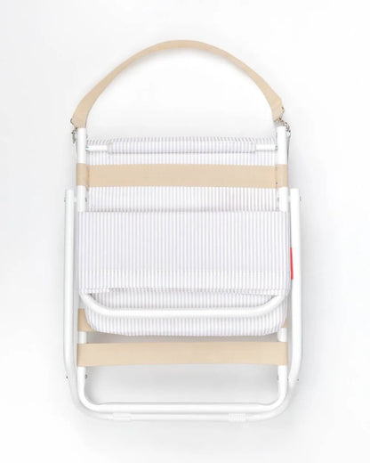 Small beige beach chair - EDEN