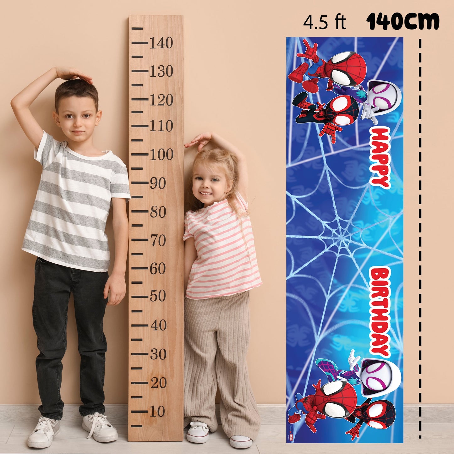 Marvel Spidey Birthday Banner
