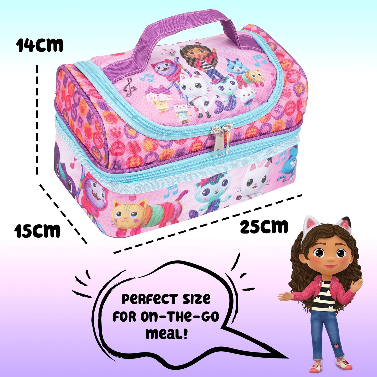 Gabby et la Maison Magique's Doll House Multi Sac repas