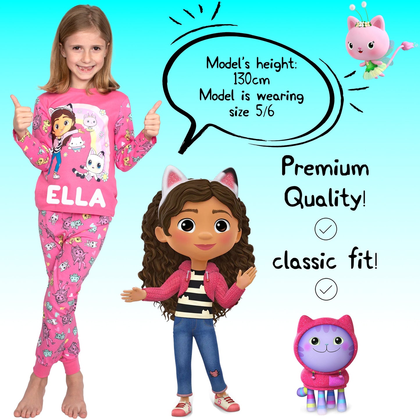 Gabby et la Maison Magique's Dollhouse Pyjama