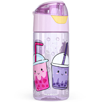 Children's water bottle, lightweight water bottle - Bubble Tea