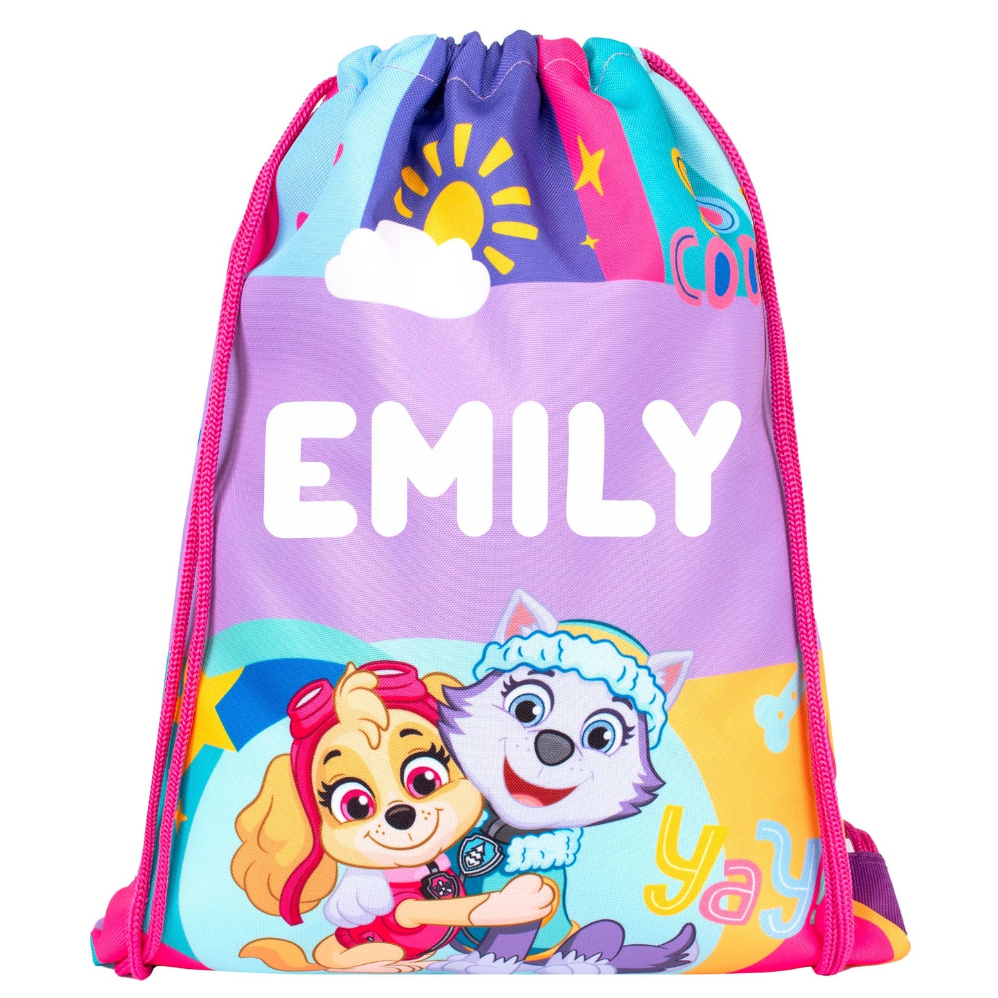 Sac à cordon – Official Paw Patrol / Nickelodeon Skye (Paw Patrol) | PE Bag | Fringoo