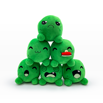 Happy Slimecicle Stickie (6in)