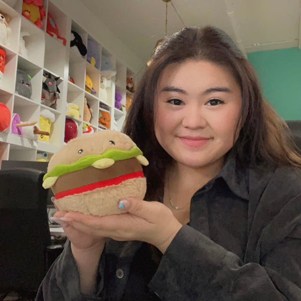 Peluche Snacker Squishable – Hamburger