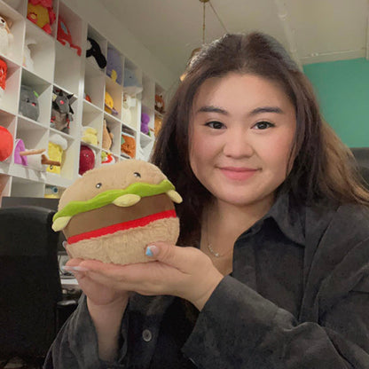 Peluche Snacker Squishable – Hamburger