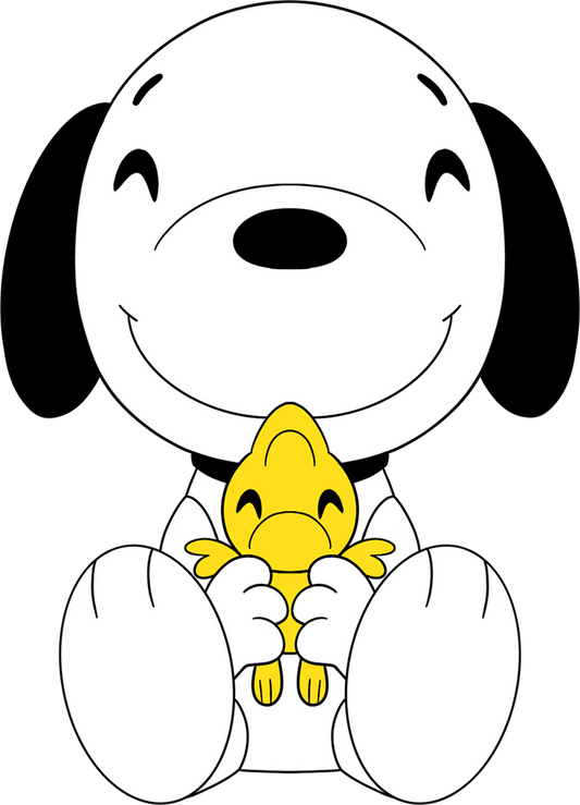 Snoopy and Woodstock Plush (9in)