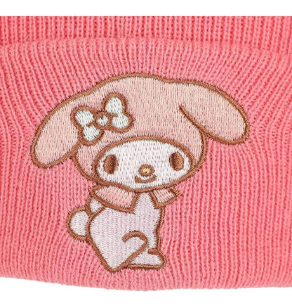 Bonnet rose My Melody avec revers
