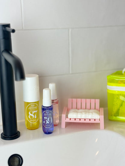 Porte-Savon Banc Soapy Rose