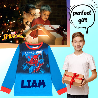 Marvel Spider-Man Christmas Pyjama-bleu