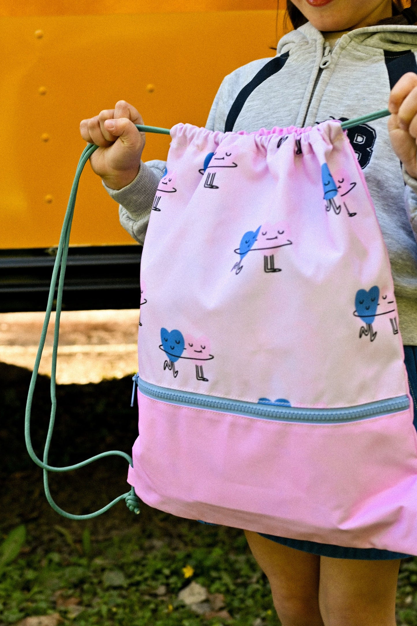 Sac à cordon DANCING HEARTS