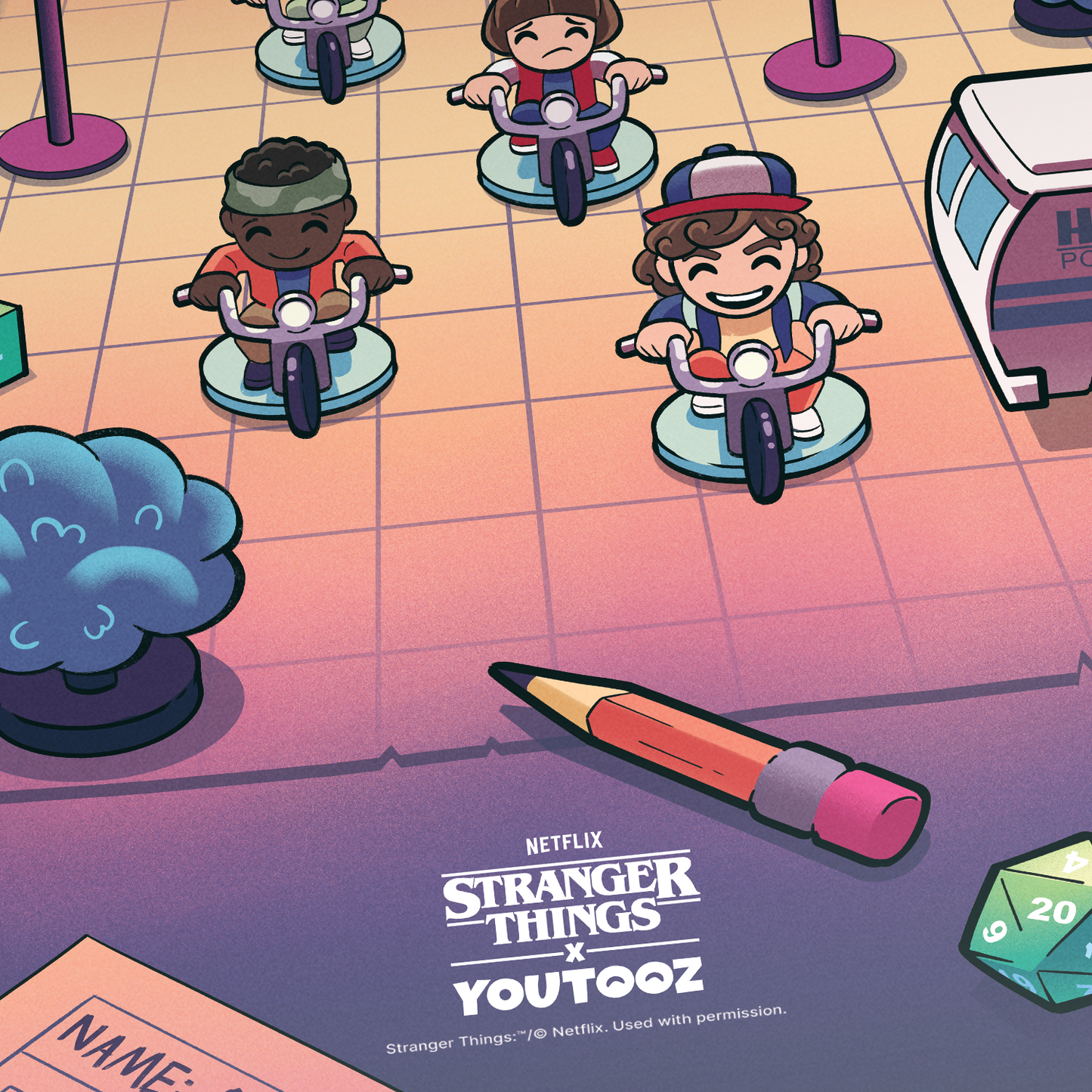 Season 1 Stranger Things Print