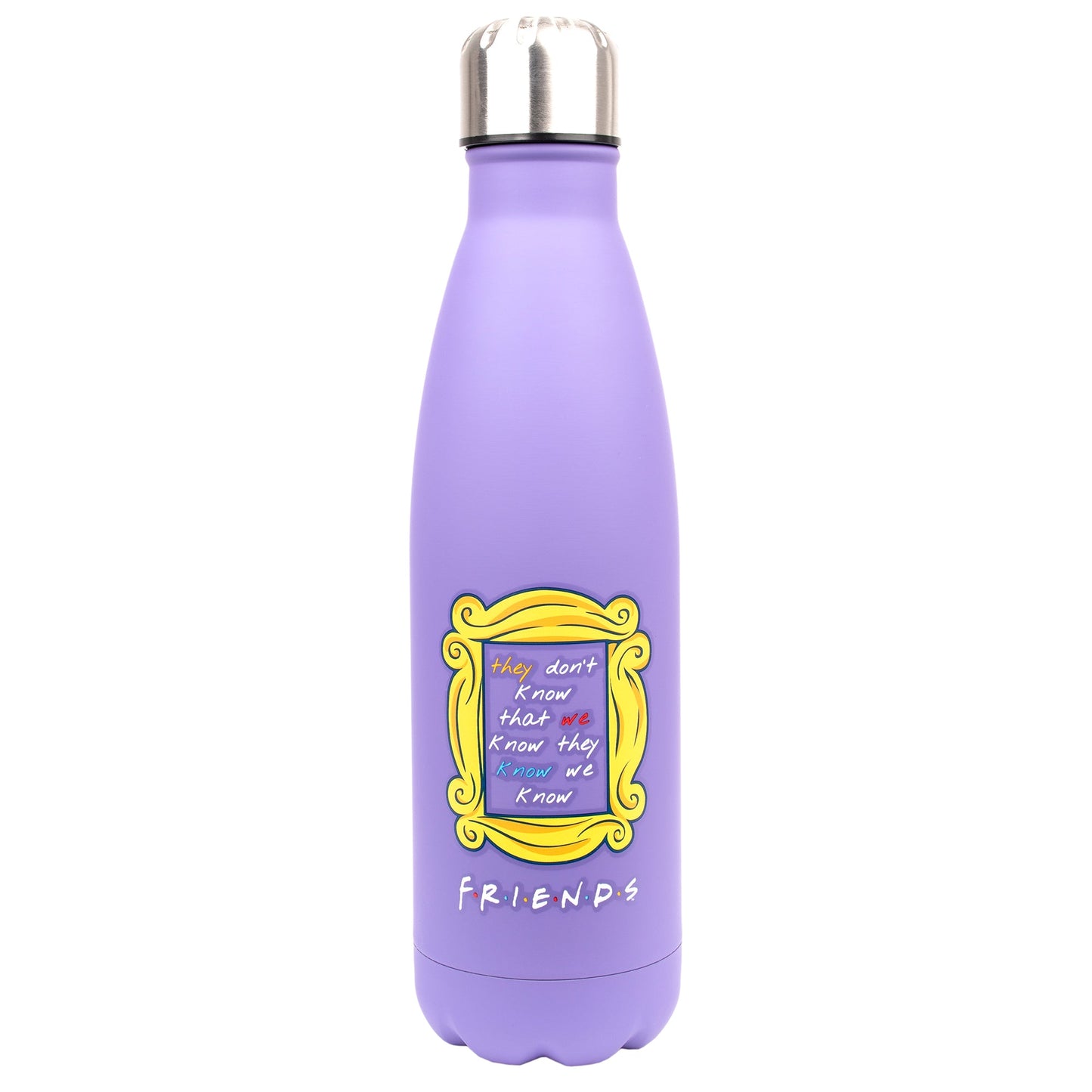 Friends acier inoxydable Gourde 750ml – violet