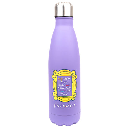 Friends acier inoxydable Gourde 750ml – violet