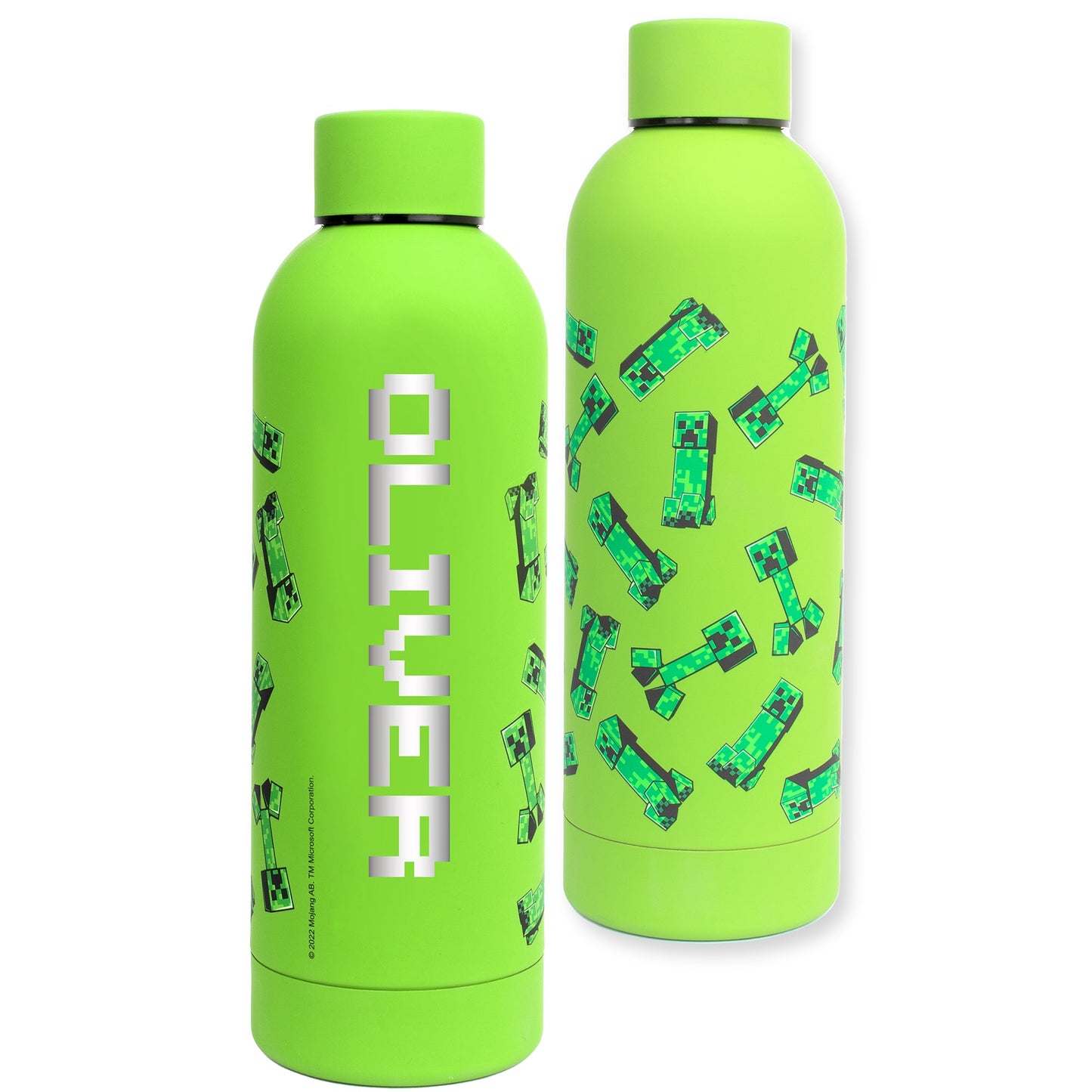 Gourde en acier inoxydable – Minecraft acier inoxydable Bottle – vert