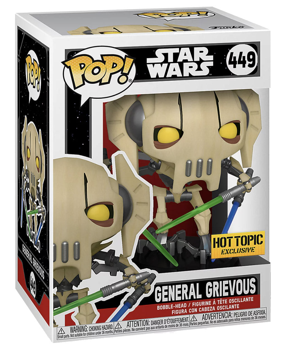 ¡Pop! General Grievous con sables de luz