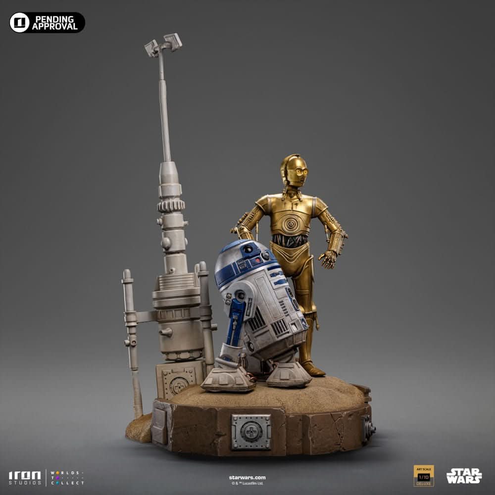Statue C-3PO and R2-D2 - Star Wars - Art Scale 1/10