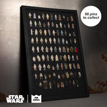 Pin's Star Wars Set 1.19 – Leia (Hoth Outfit) and Rebel Commander