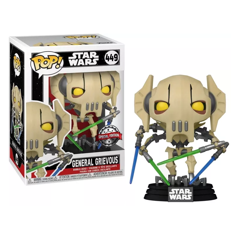 ¡Pop! General Grievous con sables de luz