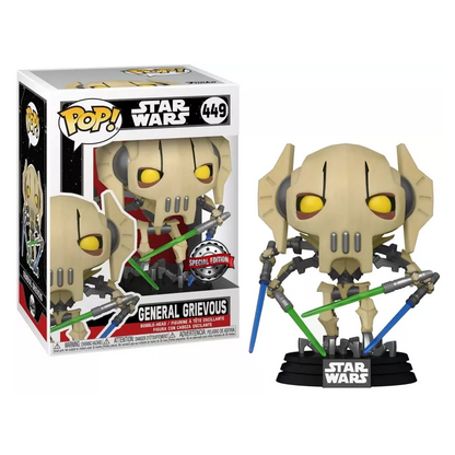 ¡Pop! General Grievous con sables de luz
