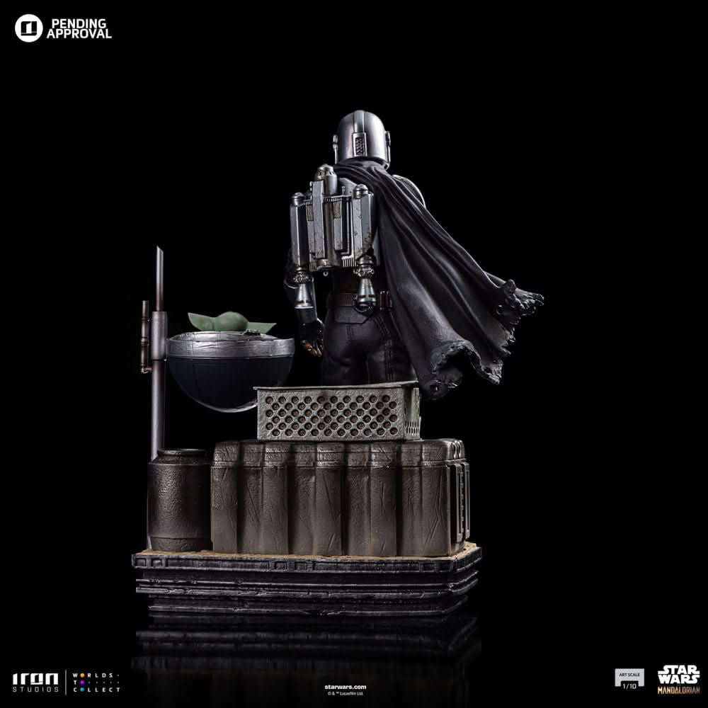 ディン・ジャリン & ディン・グローグー - スター・ウォーズ：マンダロリアン - アートスケール 1/10 - アイアン・スタジオ