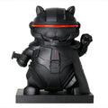 Statuette Cyber Chat Chanceux Noir