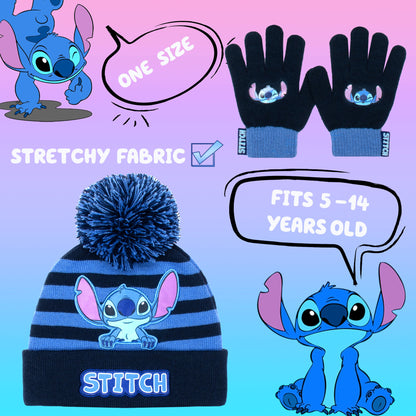 Ensemble bonnet et gants – Stitch set