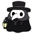 Sticker Squishable – Docteur de la Peste