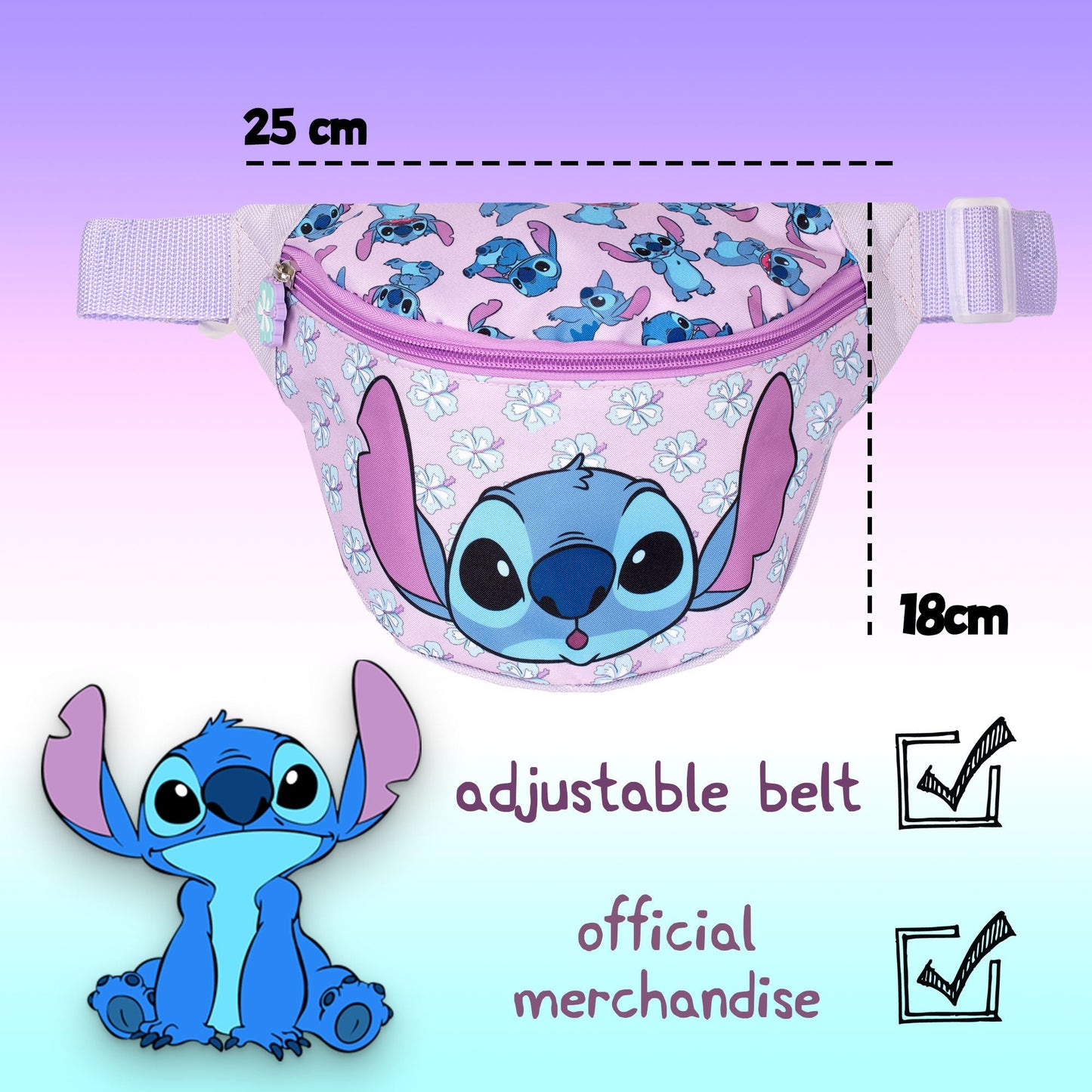 Stitch Belt Sac banane