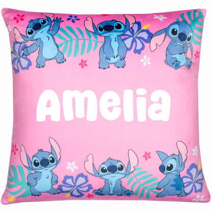 Disney Stitch Coussin Cover 44 x 44 cm Super Soft Pillow Case Gift fille Bedroom Home Décor