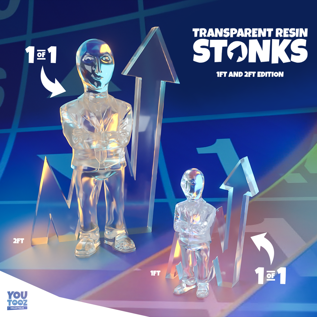 Resin Stonks (1ft)