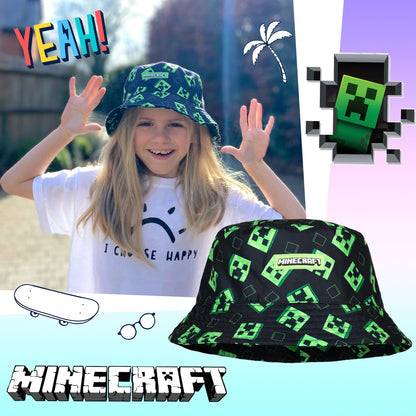 Casquette enfant – Minecraft Bucket Hat