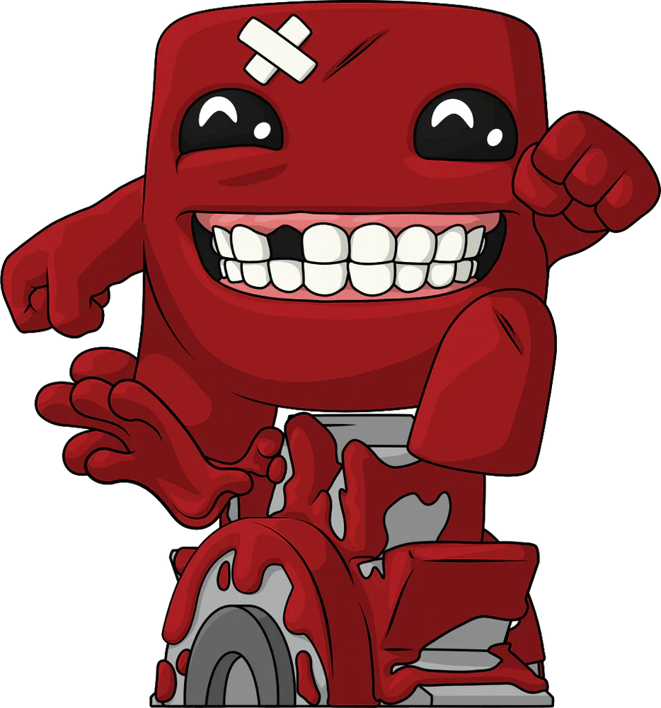 Super Meat Boy Vinyl figurine Super Meat Boy Youtooz