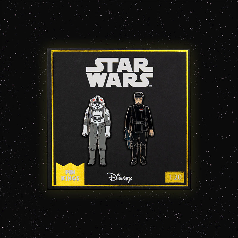 Pin's Star Wars Set 1.20 – AT-AT Driver and Imperial Commander