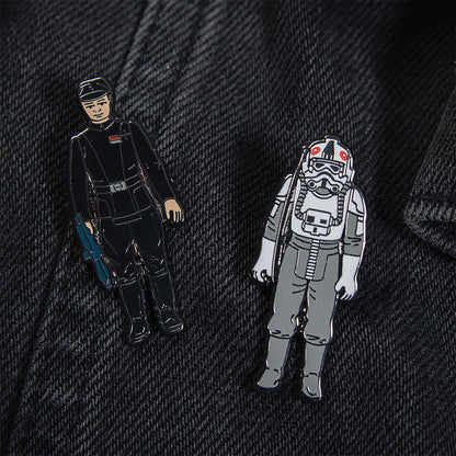 Pin's Star Wars Set 1.20 – AT-AT Driver and Imperial Commander