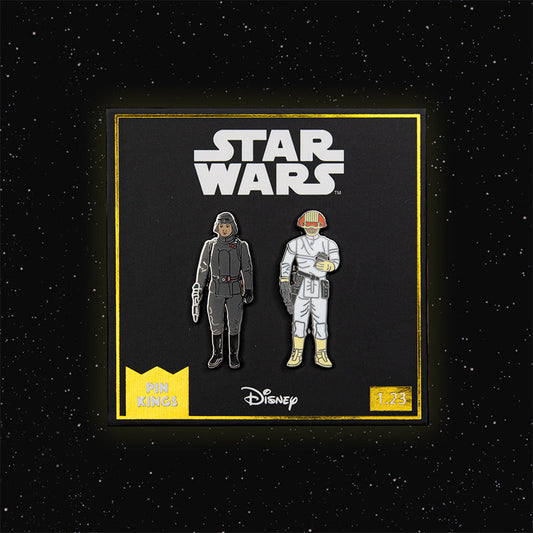Pin's Star Wars Set 1.23 – AT-AT Commander and Cloud Car Pilot