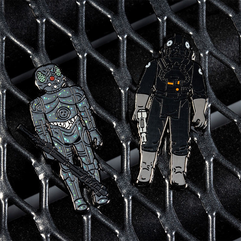 Pin's Star Wars Set 1.25 – 4-LOM et Imperial Tie Fighter Pilot