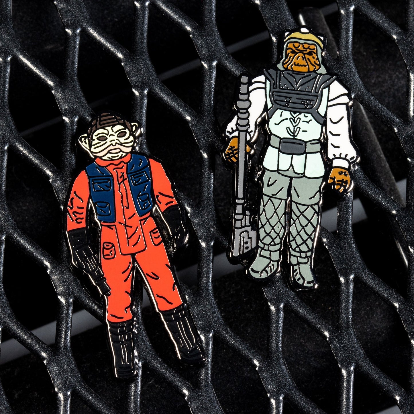 Star Wars Pin Set 1.34 – Nien Nunb and Nikto