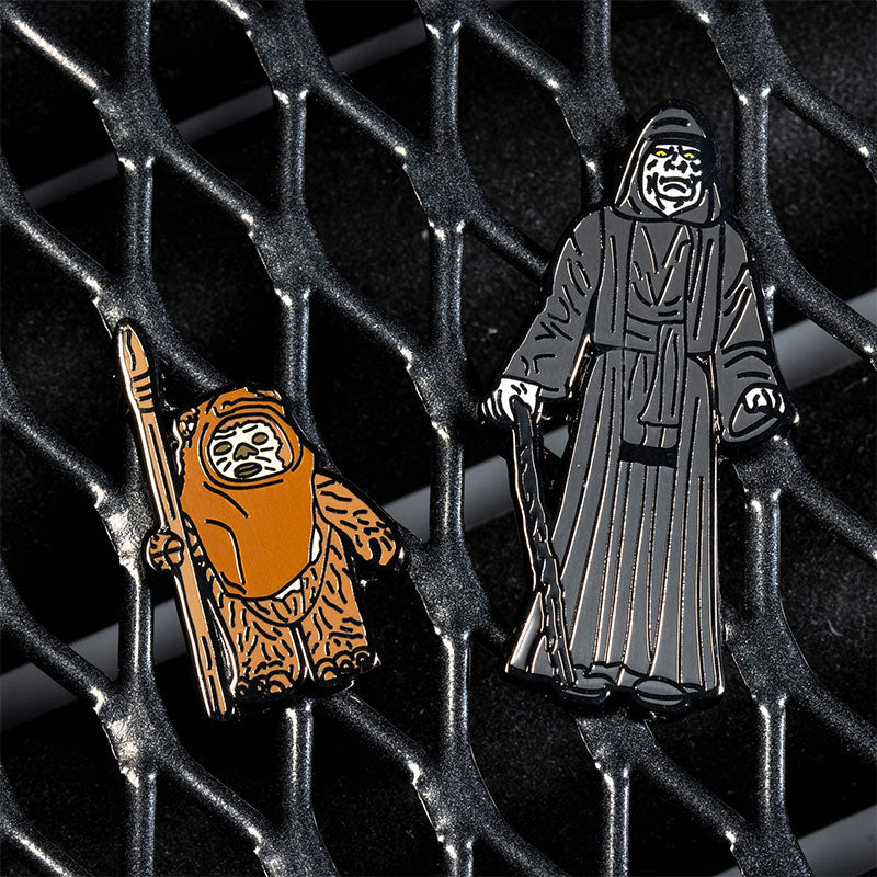 Pin's Star Wars Set 1.36 – Wicket W. Warrick et The Emperor