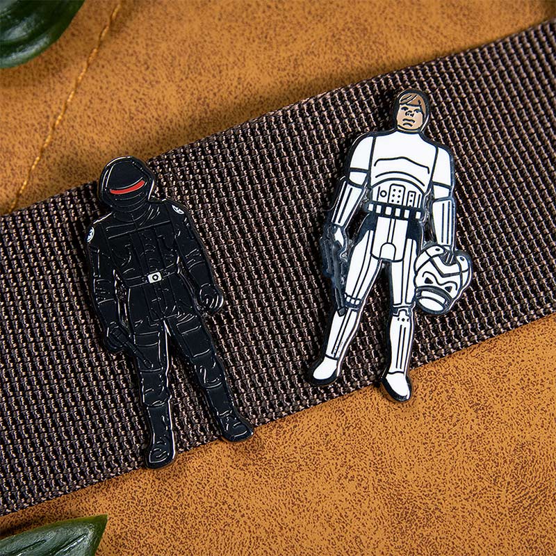 Pin's Star Wars Set 1.44 – Imperial Gunner and Luke Skywalker (Imperial Stormtrooper Outfit)