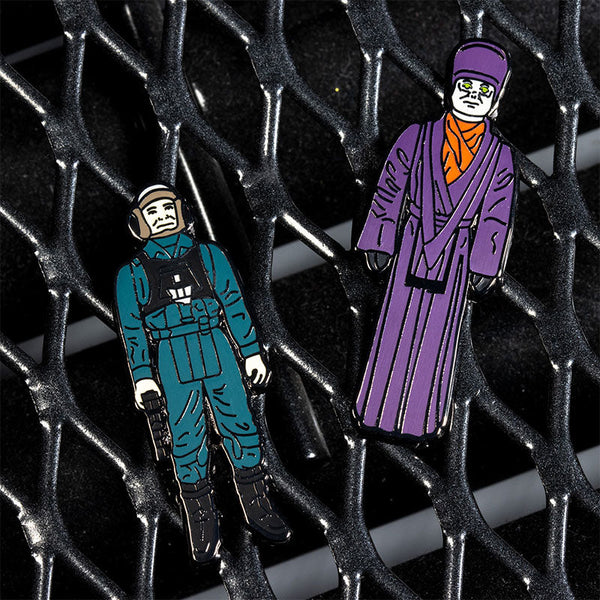 Pin's Star Wars Set 1.48 – Pilote d’A-Wing et Dignitaire Impérial