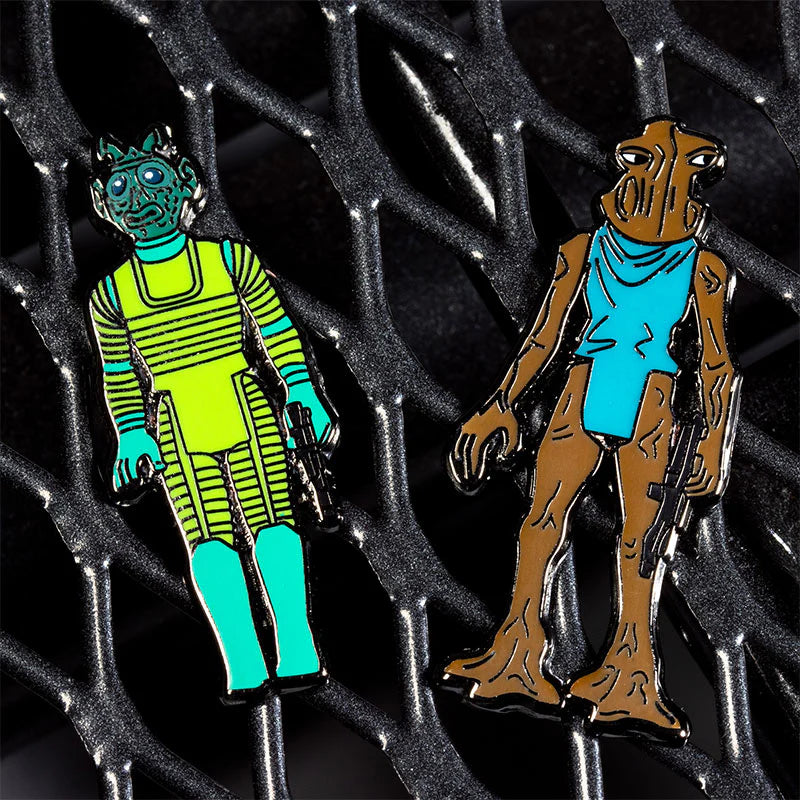 Star Wars Pin Set 1.7 - Greedo &amp; Hammerhead