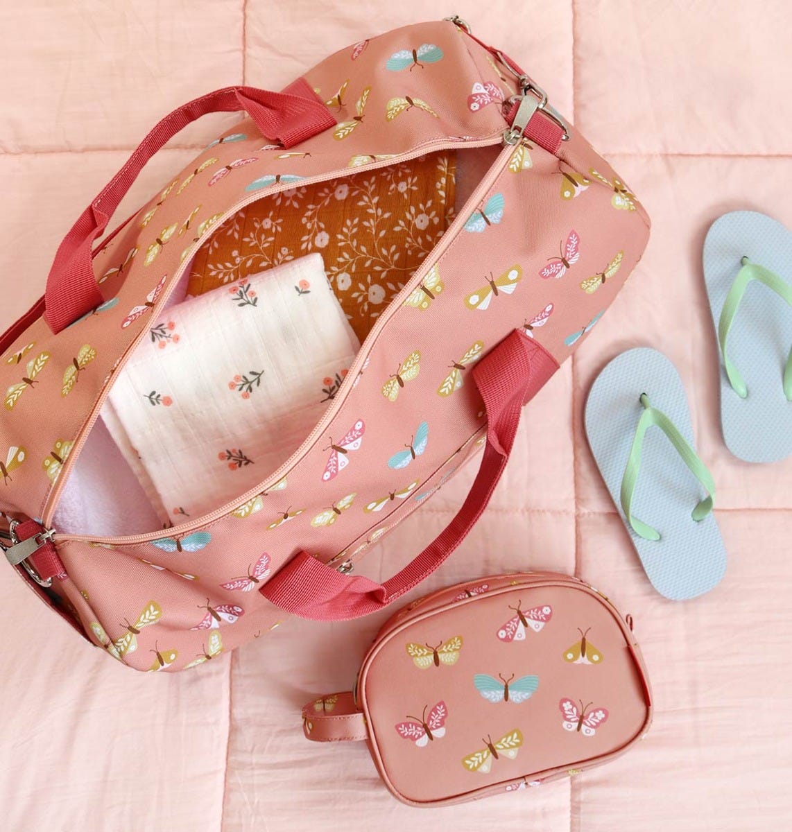 Sac de voyage enfant - Papillons